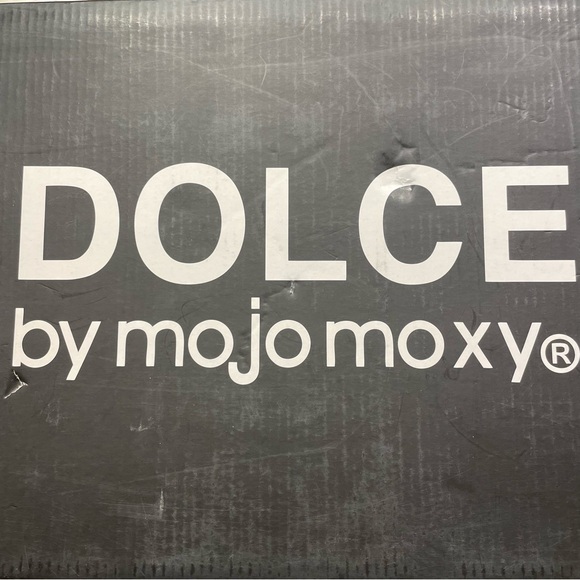 Dolce by MojoMoxie LaceUp Wedge Bootie, Brown 10M, with Zipper Accents - Picture 10 of 11